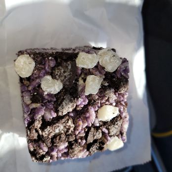 Chill Tea and Coffee - I got my son the Ube Rice Krispie Treat with Oreo Cookies and  Mochi Bite to try out - Coffee & Tea Near Me - Brentwood, California