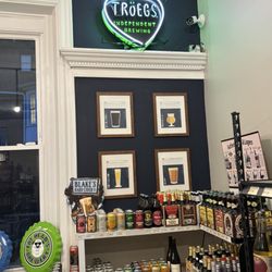 Rieker Bottle Works - Display inside Rieker Bottle Works for Troegs Independent Brewery in Hershey, PA.