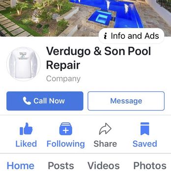 1. Verdugo & Son Pool Repair