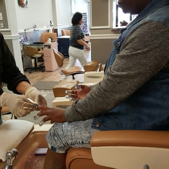1 Nails - This was the first time my sister came with me...I told her she HAD to experience this for herself. She loved it. - Nail Salons Near Me - Bel Air, Maryland