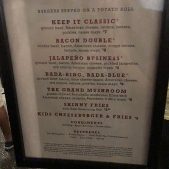 Boxi Park - The Grill Next Door menu - Bars Near Me - Orlando, Florida