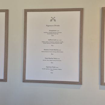Concierge Coffee - menu 1/3 - Coffee & Tea Near Me - Los Angeles, California