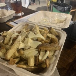 Two Rivers Taproom - Truffle and cheese fries