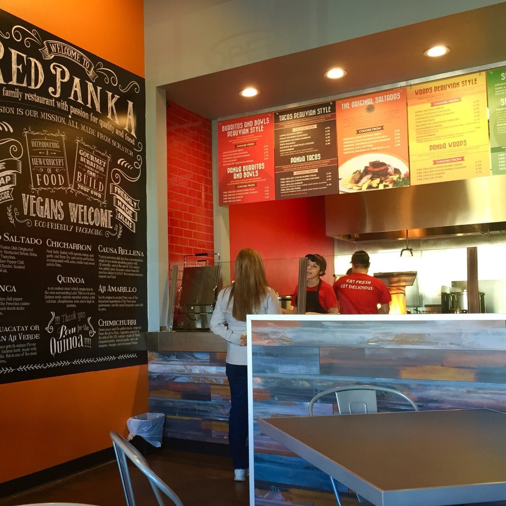 Red Panka - Nice clean and bright dining room - Peruvian Near Me - Redlands, California Red Panka - Nice clean and bright dining room - Peruvian Near Me - Redlands, California