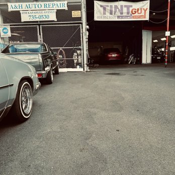 A&H Auto Repair - Next door is the Tint Guy. We also got our car tinted here too. Was great. - Auto Repair Near Me - Honolulu, Hawaii A&H Auto Repair - Next door is the Tint Guy. We also got our car tinted here too. Was great. - Auto Repair Near Me - Honolulu, Hawaii