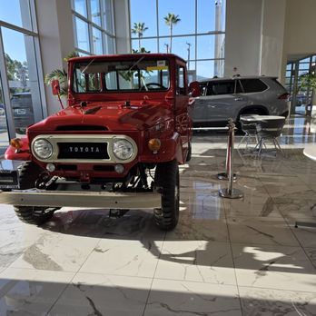 Envision Toyota of West Covina | Sales Showroom - Old school Toyota - Car Dealers Near Me - West Covina, California