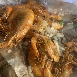 El Monte Seafood Market - 1 pound of fry shrimp