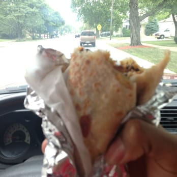 Taco Burrito King - Burrito, so delicious I couldn't wait the drive. - Mexican Near Me - Alsip, Illinois