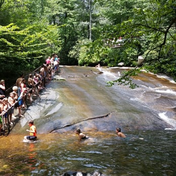 Sliding Rock Falls - Hiking Near Me - Pisgah Forest, North Carolina Sliding Rock Falls - Hiking Near Me - Pisgah Forest, North Carolina