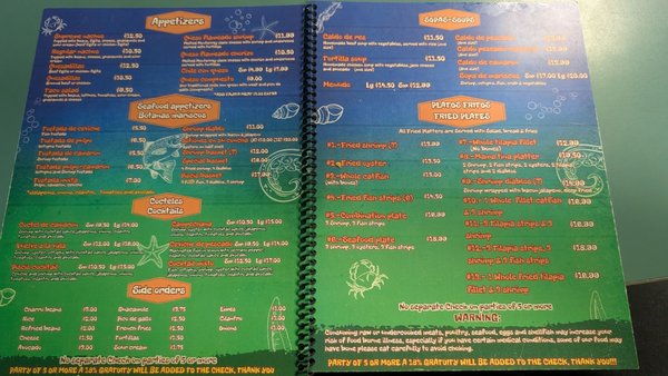Menu photo 1 Piscis Seafood & Mexican Grill Kyle, TX