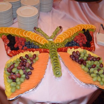Alpine Banquets - Butterfly made of fruit - Venues & Event Spaces Near Me - Darien, Illinois
