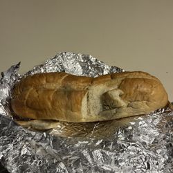 Roma Pizza - This was the moldy bread that was given to us.