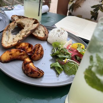 Fleetwood - Burrata appetizer and mojitos - Mediterranean Near Me - Calistoga, California