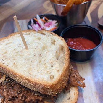 The Chocolatier - Pulled pork sandwich - New American Near Me - Hershey, Pennsylvania The Chocolatier - Pulled pork sandwich - New American Near Me - Hershey, Pennsylvania