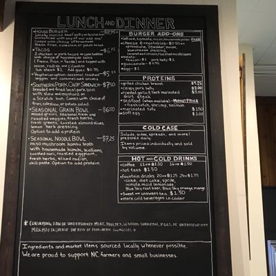Menu photo 5 New Hope Market Chapel Hill, NC Menu photo 5 New Hope Market Chapel Hill, NC