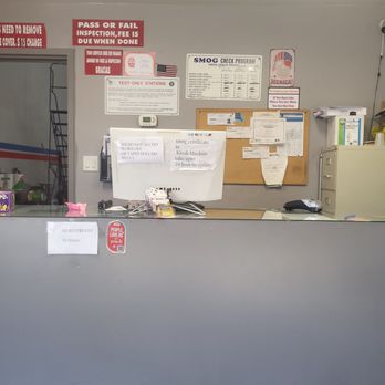 Smog Check Hut - Super place, desk - Smog Check Stations Near Me - Modesto, California