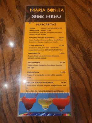 Menu photo 2 Maria Bonita Cantina Williamsburg, VA