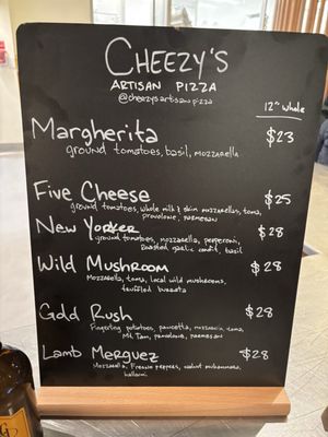 Cheezy's Artisan Pizza by null