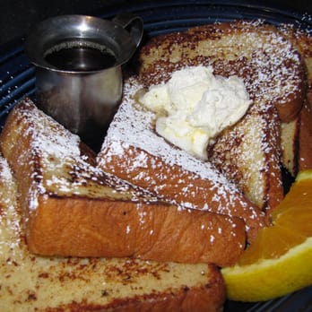 Hot Suppa - french toast with REAL SYRUP (extra charge) 10/2010 - Breakfast & Brunch Near Me - Portland, Maine