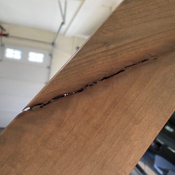 James & James - Crack in crossbar - Furniture Stores Near Me - Springdale, Arkansas