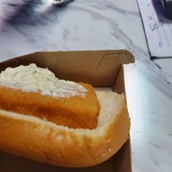 McDonald's - Twice as thin as it used to be, I'll never go there again