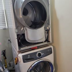 A+A Appliance Repair - Opened up dryer that needed to have broken igniter replaced and lint removed.