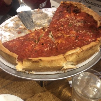 Giordano's - Size large with half two flavors. Chicago classic and meat and more meat. - Pizza Near Me - Chicago, Illinois