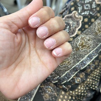 OK Spa Nails - And they didn't want to do me a manicure after they file all my nails they make me  leave  with my hands like this. How dare you. - Nail Salons Near Me - El Monte, California