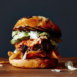 David's Diner - Rat burger