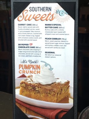 Menu photo 1 Cotton Patch Cafe Granbury, TX
