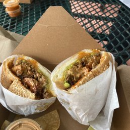 Surf N' Turf Burrito