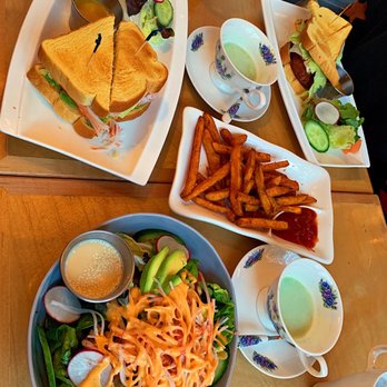 Prince Tea House - Crab salad, crab sandwich, chicken katsu sandwich, matcha , sweet potato fries. - Desserts Near Me - Brooklyn, New York