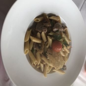 Bedburger Mühle - Penne mit Schweinefiletstreifen - International Near Me - Bedburg, NW Bedburger Mühle - Penne mit Schweinefiletstreifen - International Near Me - Bedburg, NW