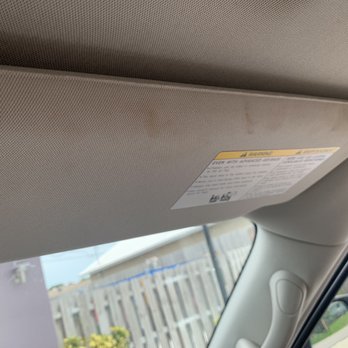 Enterprise Rent-A-Car - Stains on visor - Car Rental Near Me - Venice, Florida Enterprise Rent-A-Car - Stains on visor - Car Rental Near Me - Venice, Florida