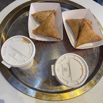 The Chai Spot - Vegetable Samosa, Cinnamon Oatmilk Chai, Traditional Cardamom Chai Tea - Coffee & Tea Near Me - New York, New York The Chai Spot - Vegetable Samosa, Cinnamon Oatmilk Chai, Traditional Cardamom Chai Tea - Coffee & Tea Near Me - New York, New York