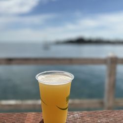 Humble Sea Beer Garden at the Wharf - The beer - socks and sandals