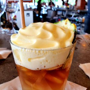 Photo of Monkeypod Kitchen - Lahaina, HI, United States. The lilikoi foam is like the cherry on top of a sundae...