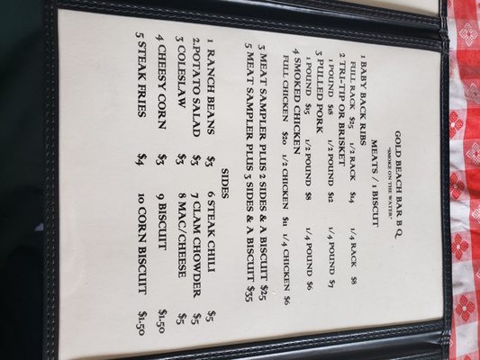 Menu photo 8 Gold Beach BBQ Gold Beach, OR