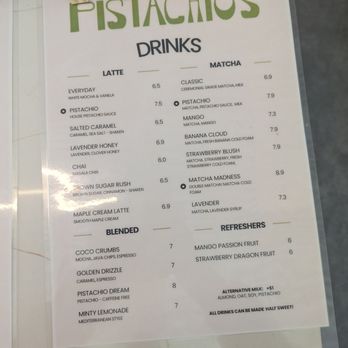 Pistachio’s Coffee Shop - Menu - Coffee & Tea Near Me - Houston, Texas Pistachio’s Coffee Shop - Menu - Coffee & Tea Near Me - Houston, Texas