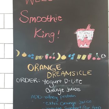 Smoothie King - a sign for a smoothie shop - Juice Bars & Smoothies Near Me - Knoxville, Tennessee Smoothie King - a sign for a smoothie shop - Juice Bars & Smoothies Near Me - Knoxville, Tennessee