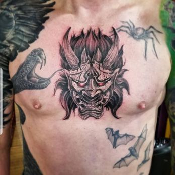 Martian Arts Tattoo Studio - Hanna Mask- D's #8 Thor Tattoo.. - Tattoo Near Me - Portland, Oregon Martian Arts Tattoo Studio - Hanna Mask- D's #8 Thor Tattoo.. - Tattoo Near Me - Portland, Oregon