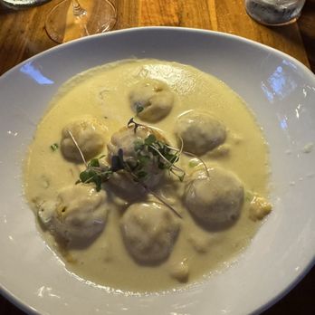 Nando Milano Trattoria - RAVIOLI DI ARAGOSTA E GRANCHIO - Italian Near Me - Champaign, Illinois