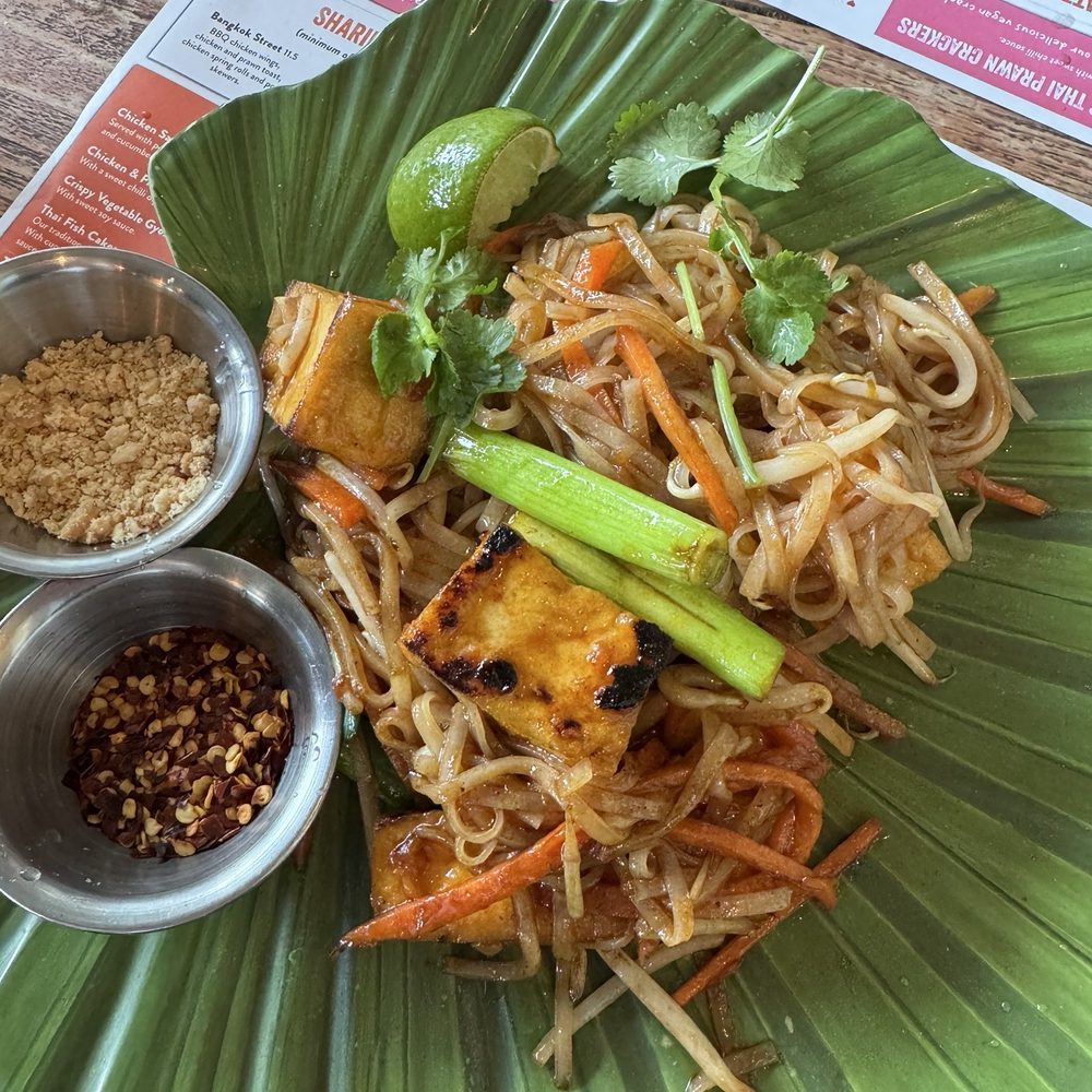 Thaikhun - Pad Thai with tofu. Really good! - Thai Near Me - Southampton, STH