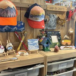 Alpine Arts Center - Drop in art section