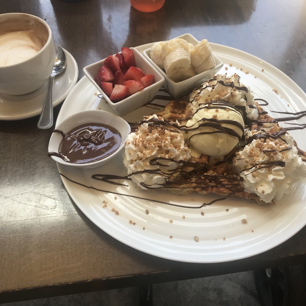 Choco-nut waffle Choco-nut waffle