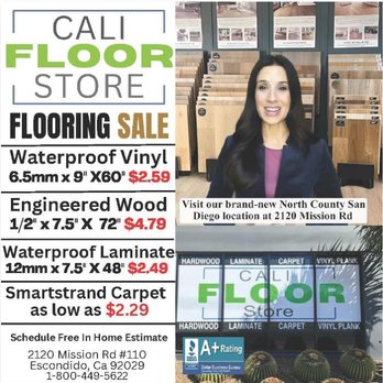 Cali Floor Store - Carpeting Near Me - Escondido, California