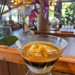 Smuggler Sisters - Affogato (double espresso poured over a scoop of ice cream)