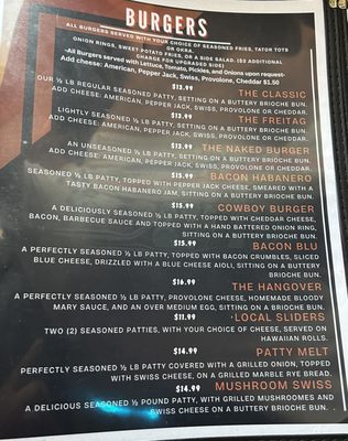 Menu photo 2 The Local Bar & Grill Golden, MO