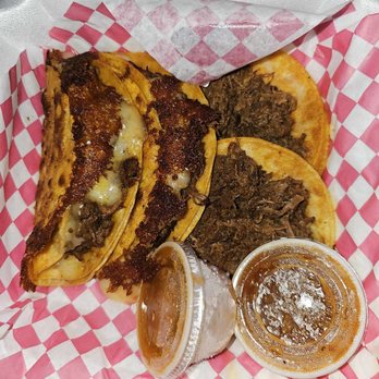 Red Tacos - Combo 1 - Two Queso Tacos and Two Street Tacos - Tacos Near Me - Lehi, Utah
