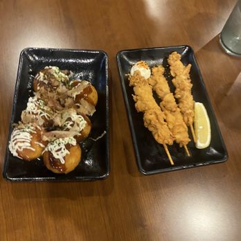 Udon Yonpachi - Takoyaki and squid skewer - Japanese Near Me - Honolulu, Hawaii